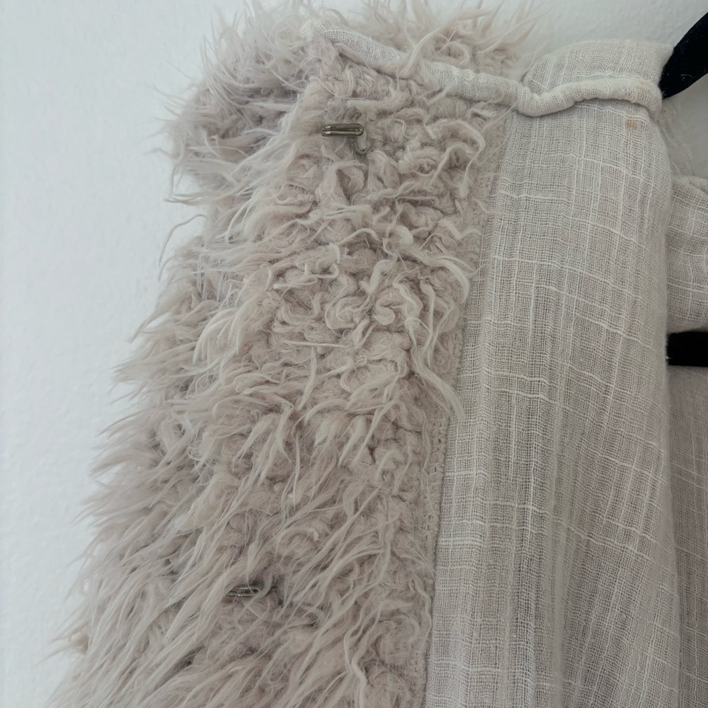 Free People One Zuri Parka Shaggy Coat - Picture 7 of 8